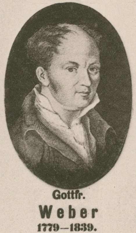 Gottfried Weber (gravür) by English School