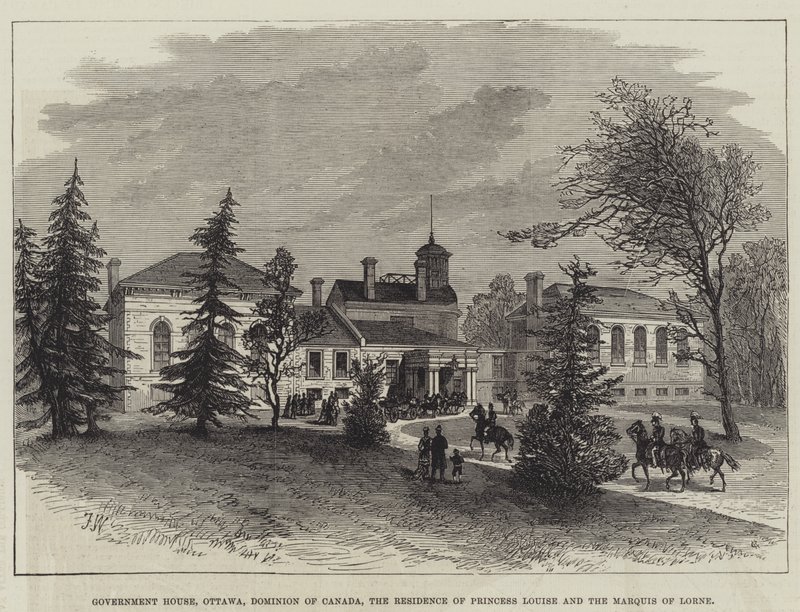 Hükümet Konağı, Ottawa, Kanada Dominion, Prenses Louise