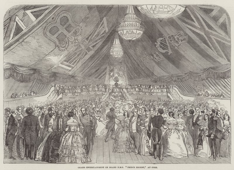 Grand Entertainment on Board HMS "Prince Regent", Cork