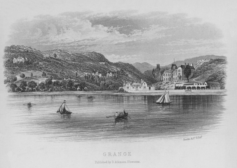 Grange (gravür) by English School