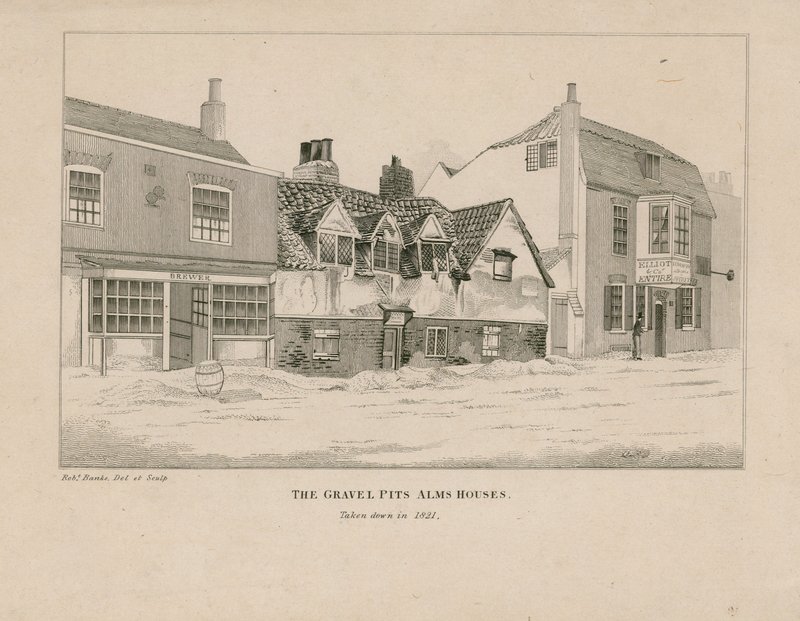 Gravel Pit Alms Evleri, Notting Hill Gate, Londra by English School