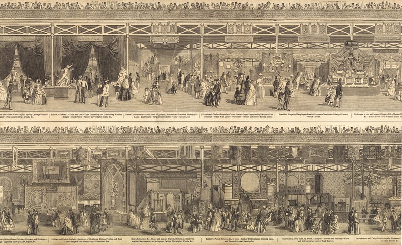 Büyük Sergi 1851 by English School