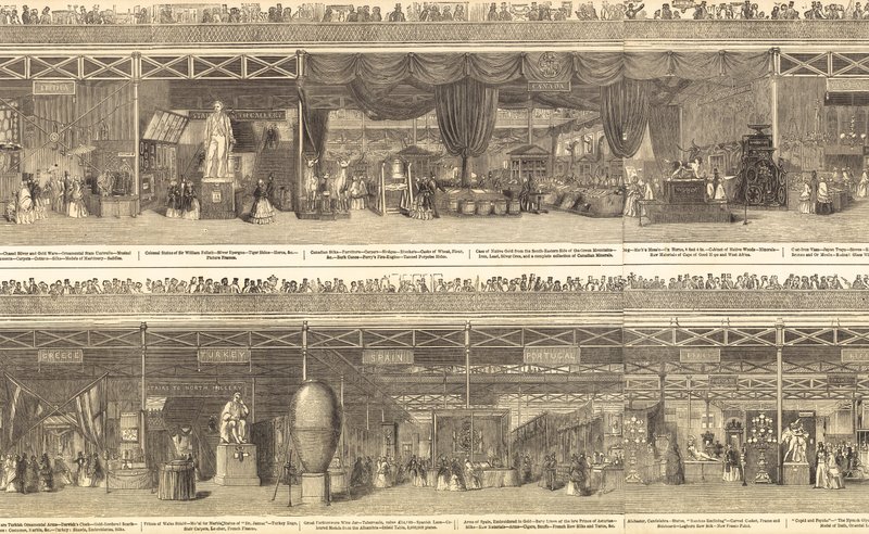 Büyük Sergi 1851 by English School