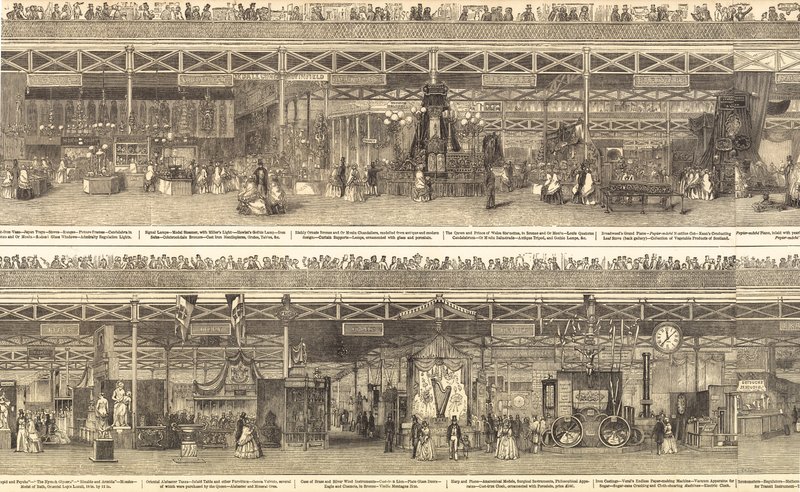Büyük Sergi 1851 by English School