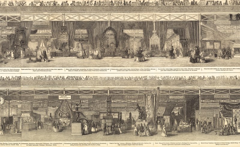 Büyük Sergi 1851 by English School