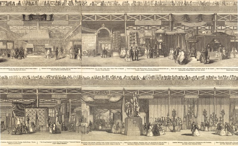 Büyük Sergi 1851 by English School