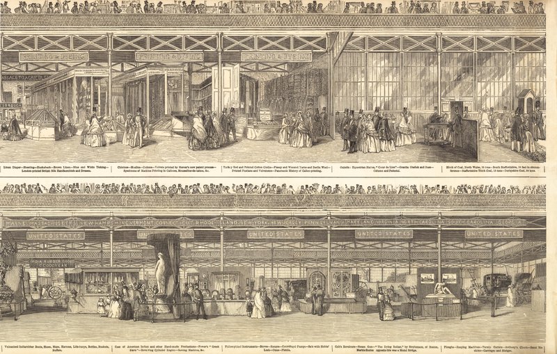 Büyük Sergi 1851 by English School