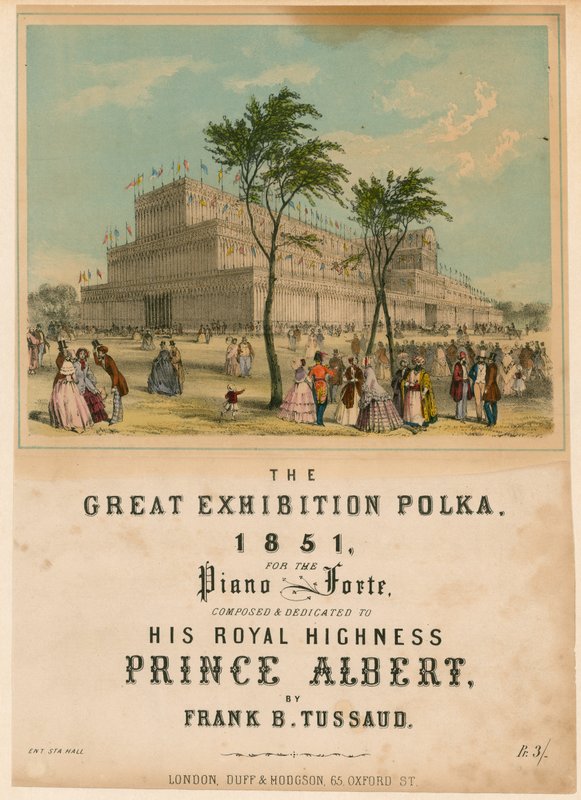 Büyük Sergi Polka, 1851 by English School