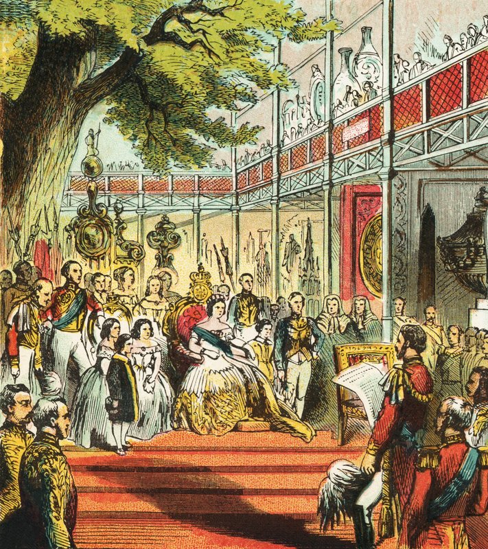 1851 Büyük Sergisi by English School