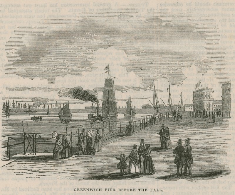 Greenwich İskelesi düşmeden önce by English School