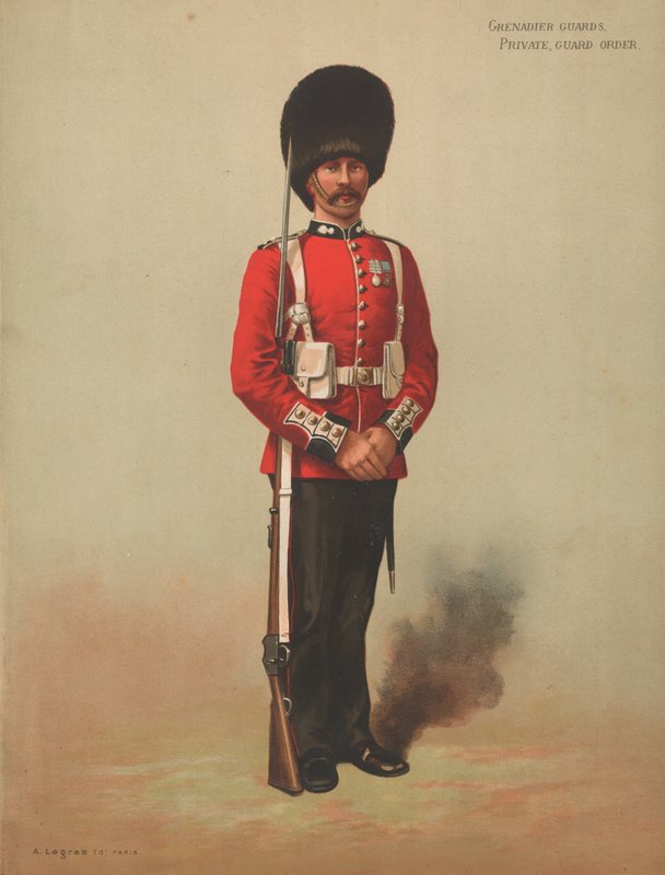Grenadier Muhafızları, Özel, Muhafız Emri by English School