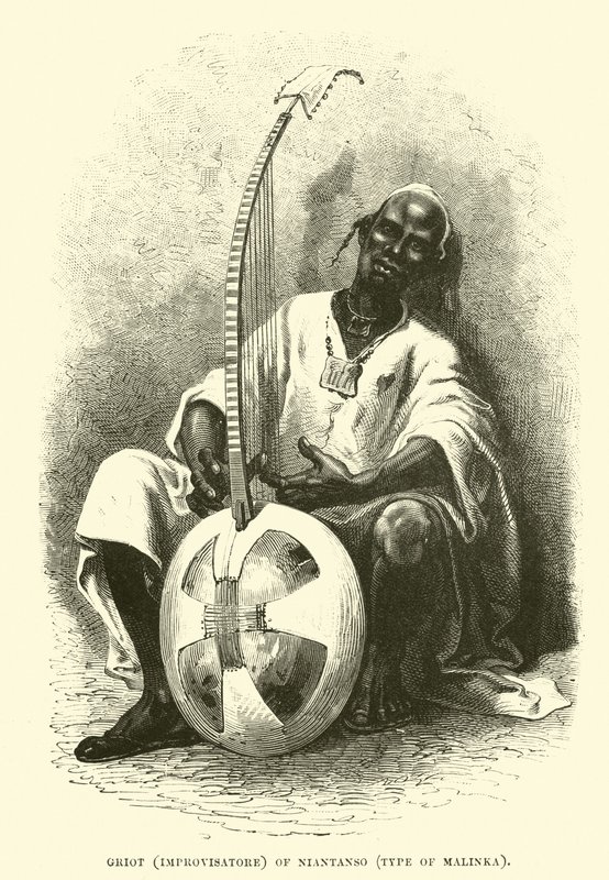 Niantanso Griot (Doğaçlamacı), Malinka tipi by English School