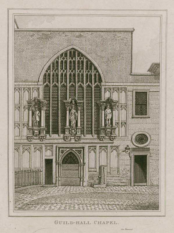 Guildhall Şapeli, Londra by English School