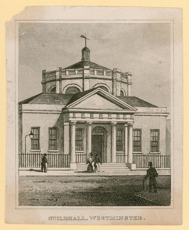 Guildhall, Westminster, Londra by English School