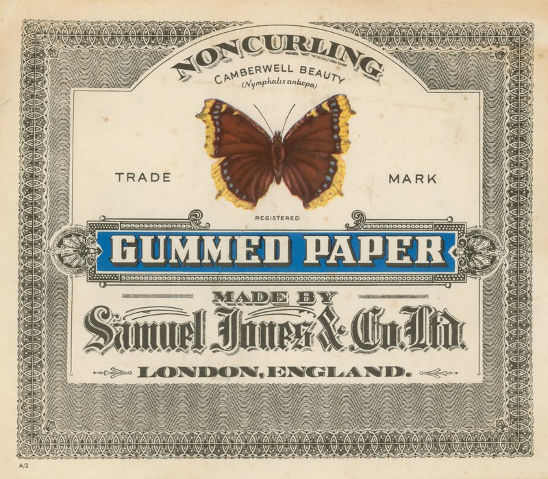 Yapışkanlı Kağıt, Samuel Jones & Co Ltd, Londra by English School