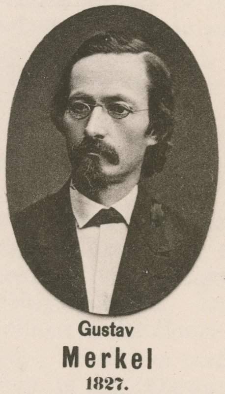 Gustav Merkel (gravür) by English School