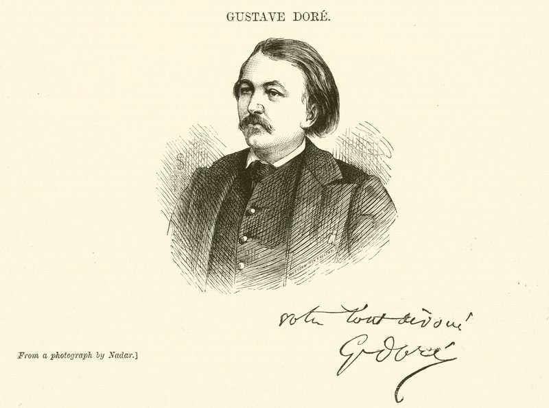 Gustave Dore (gravür) by English School