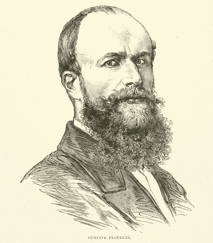 Gustave Flourens, Aralık 1870 by English School