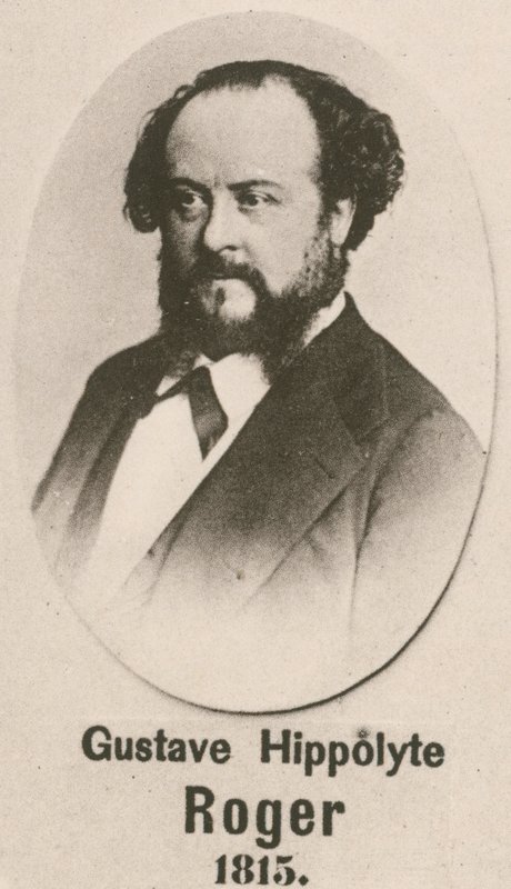 Gustave Hippolyte Roger (gravür) by English School