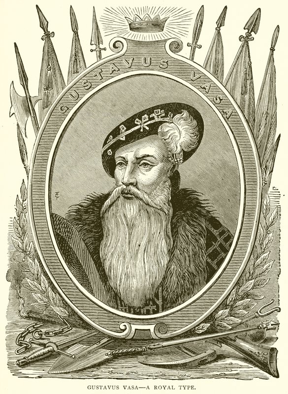 Gustavus Vasa - Bir Kraliyet Tipi by English School