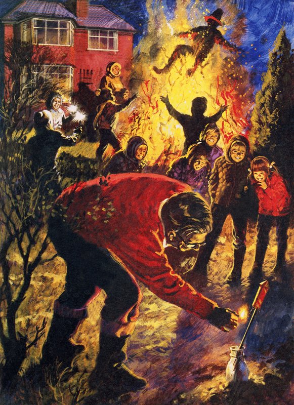 Guy Fawkes Gecesi by English School