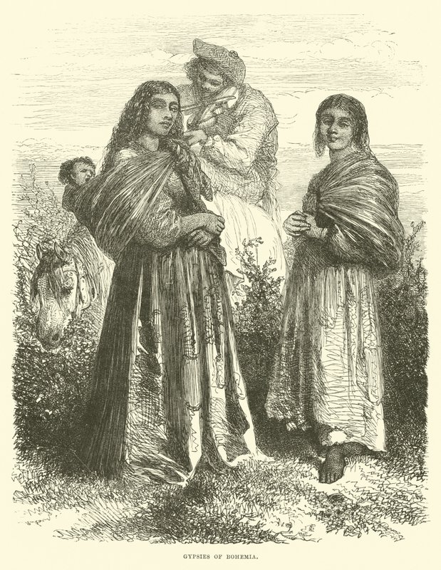 Bohemya Çingeneleri by English School
