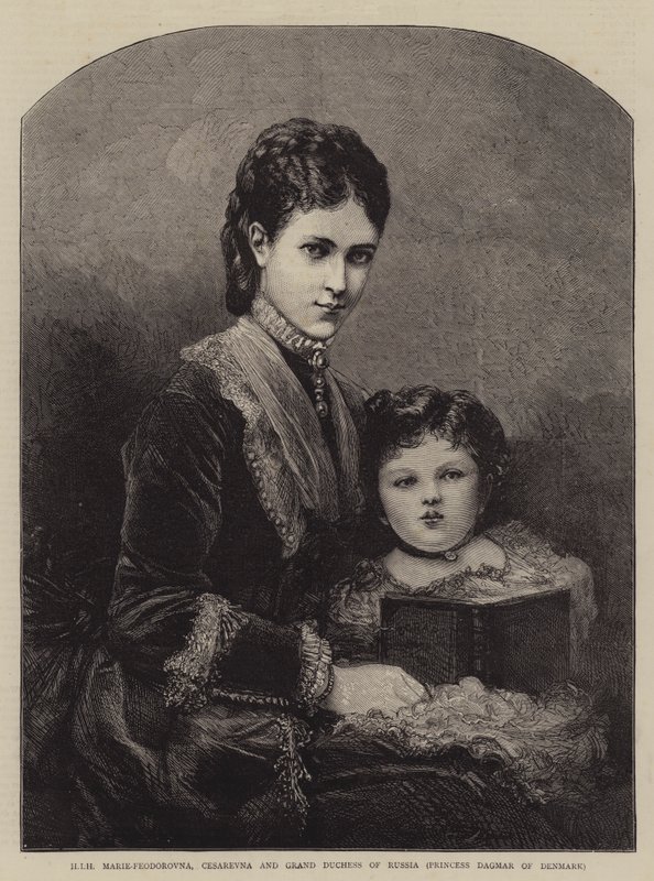 HIH Marie-Feodorovna, Cesarevna ve Rusya