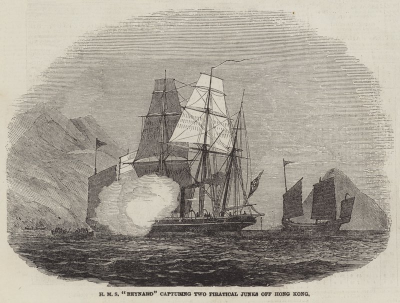 HMS "Reynard", Hong Kong
