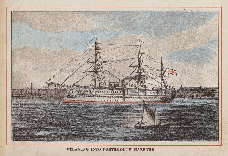 HM Hint Asker Gemisi: Portsmouth Limanı