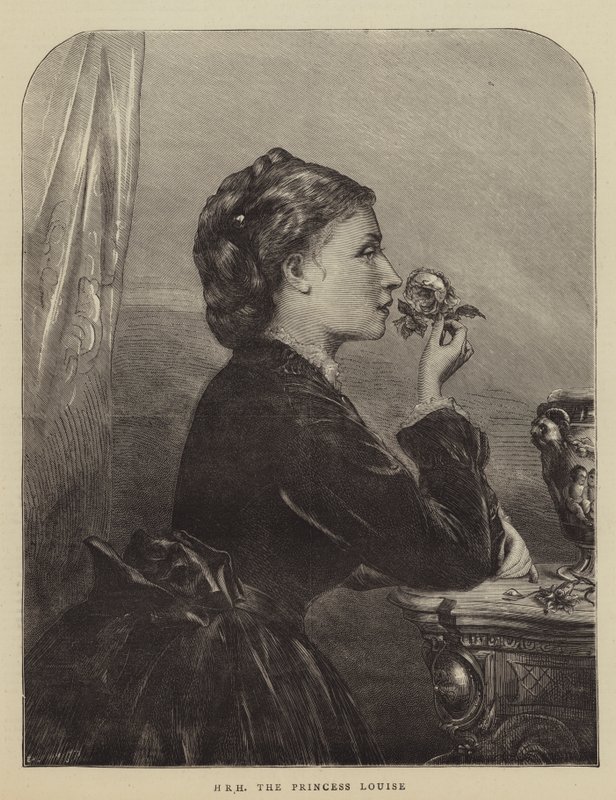 SAİK Prenses Louise (gravür) by English School