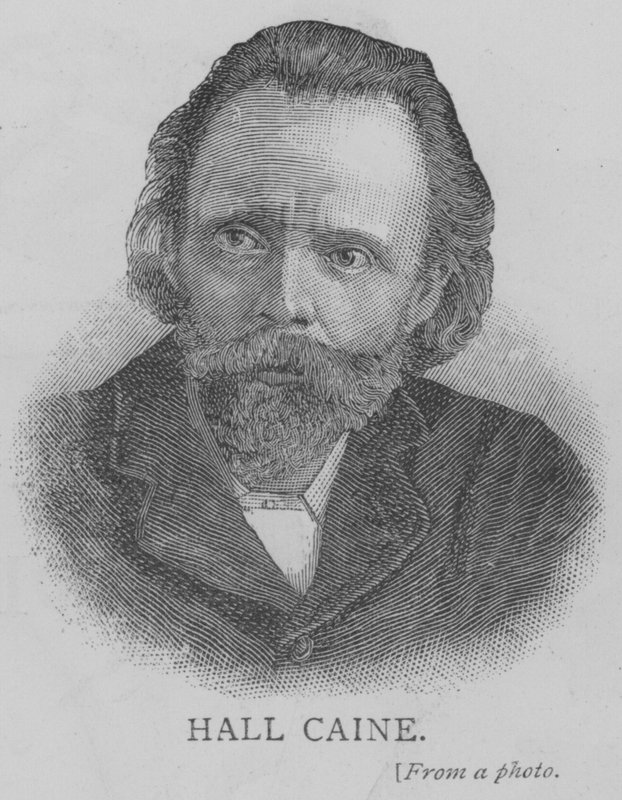 Hall Caine (gravür) by English School