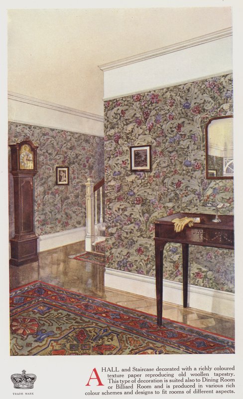 Salon ve merdiven (renkli taş) by English School