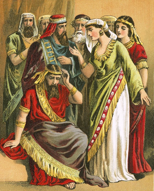 Haman, karısı ve tüm arkadaşları Zereş