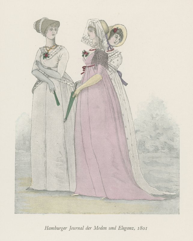 Hamburg Moda ve Zarafet Dergisi, 1801 by English School