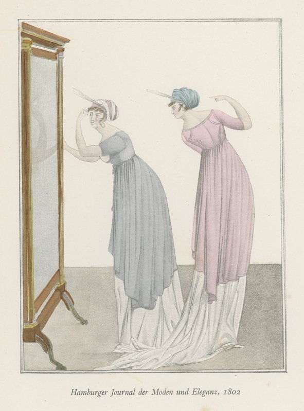 Hamburg Moda ve Zarafet Dergisi, 1802 by English School