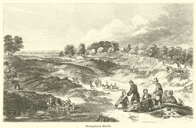 Hampstead Heath by English School