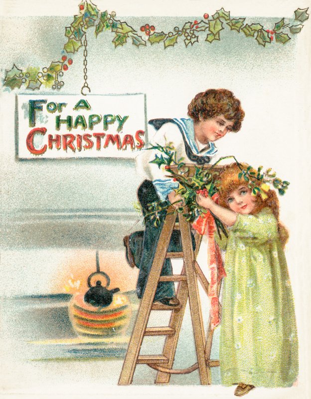 Asılı Noel Süslemeleri, Noel Kartı by English School
