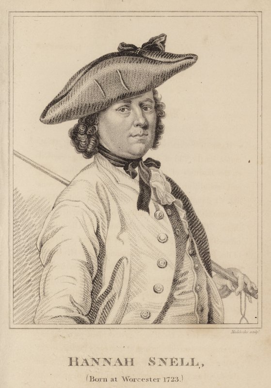 Hannah Snell, Worcester 1723