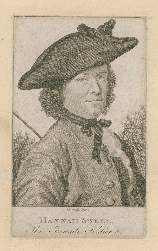 Hannah Snell, kadın asker by English School