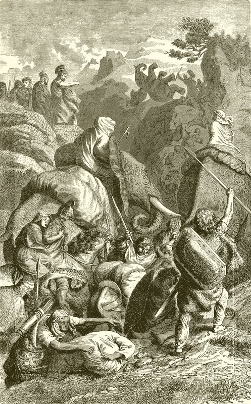 Hannibal Alpleri geçerek İtalya