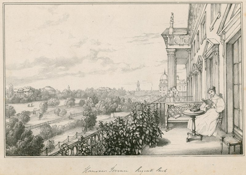 Hannover Terası, Regents Park, Londra by English School