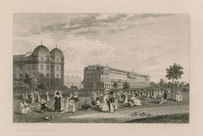 Hanover Teras, Regents Park, Londra by English School