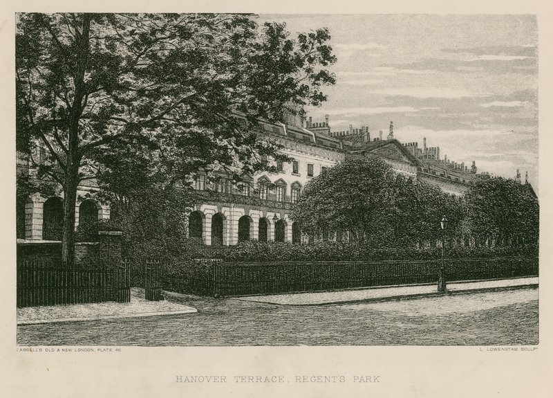 Hanover Teras, Regents Park, Londra by English School