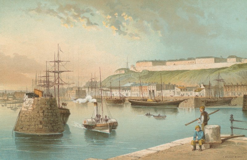 Ikarita yifoto Uruhinja Don Ferrando wo muri Espagne, umwambaro, umudari, urunigi urki by English School