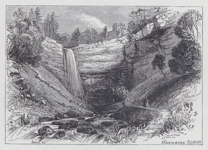 Sert Scaur (gravür) by English School