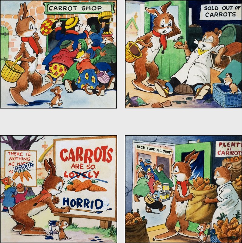 Harold Hare by English School