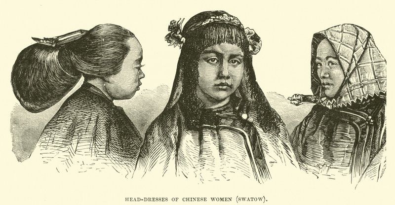 Çinli kadınların başörtüsü, Swatow by English School