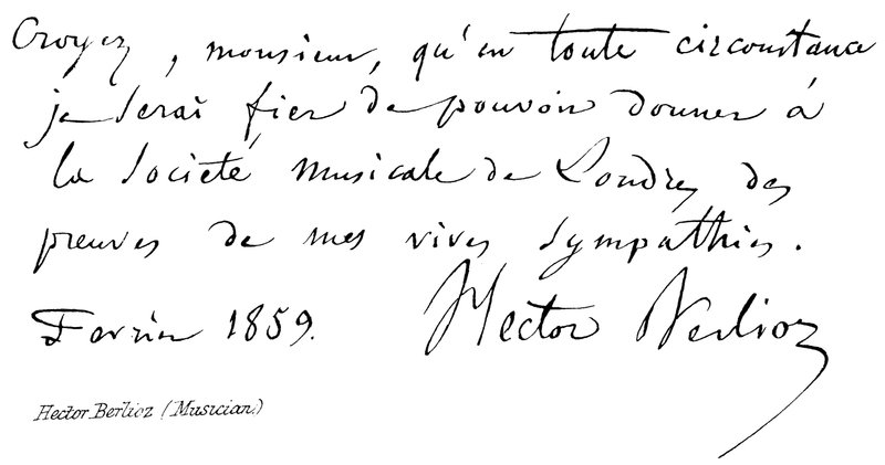Hector Berlioz (Müzisyen) by English School