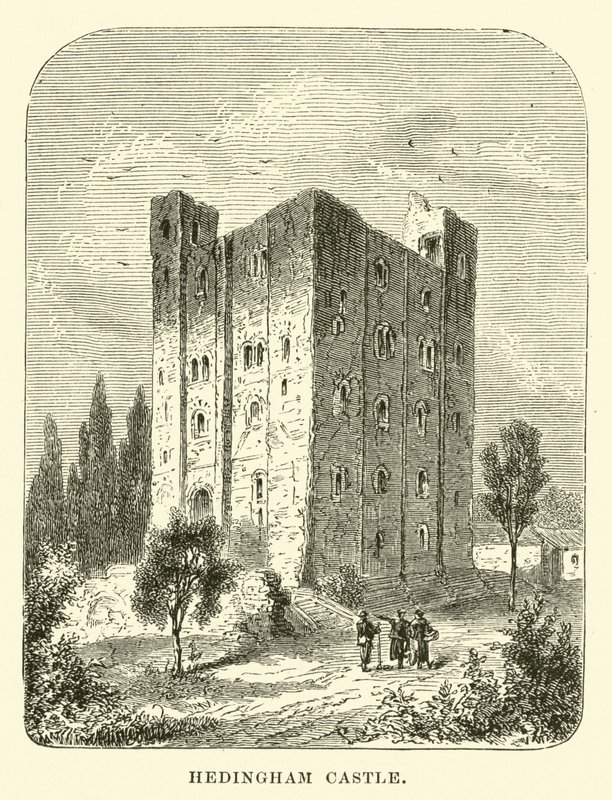 Hedingham Kalesi by English School
