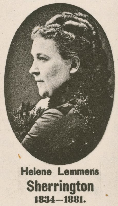 Helen Lemmens Sherrington (gravür) by English School